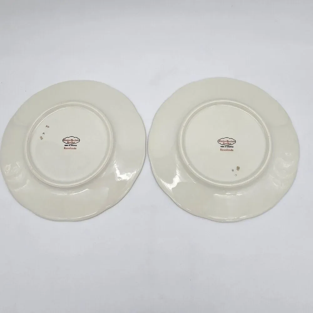 4 Theodore Haviland New York Rosalinde 7.5